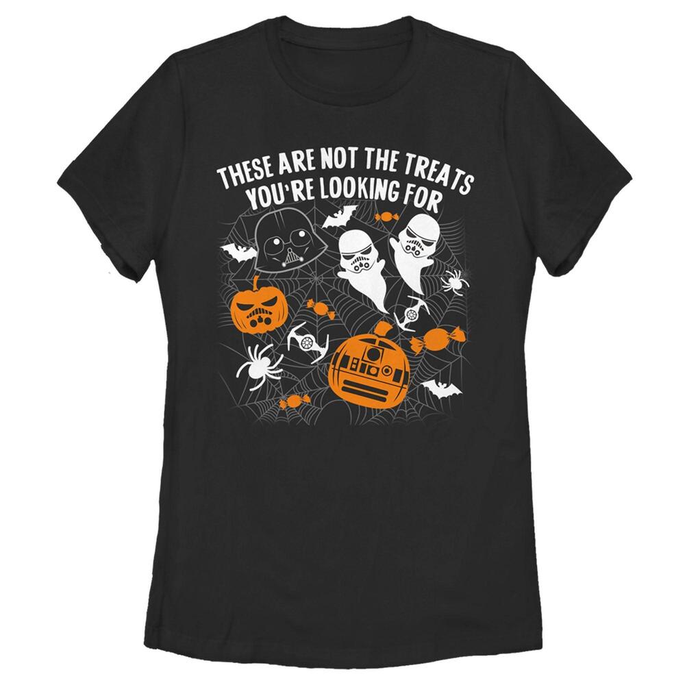 Womens Star Wars Halloween Not The Treats Tshirt